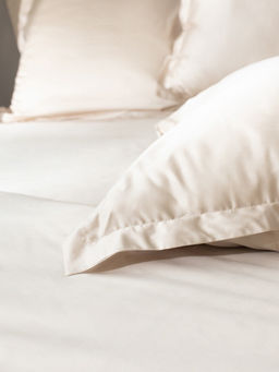 Наволочка SL Home Tencel, 70×70+3 см, тенсель, эвкалиптовое волокно 100%, бежевая