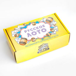 Русское лото «Время игры», 90 бочонков, 48 карточек