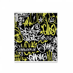 Цена за 5 шт. Тетрадь общая ученическая ErichKrause Graffity, 96 листов, клетка,матовая ламинация+выборочный лак_MIX-PACK фото 7