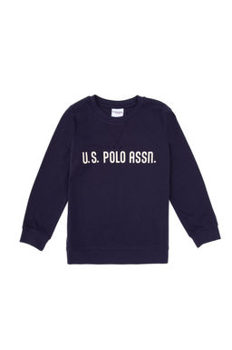 Erkek _ocuk M_rd_m Bisiklet Yaka Sweatshirt