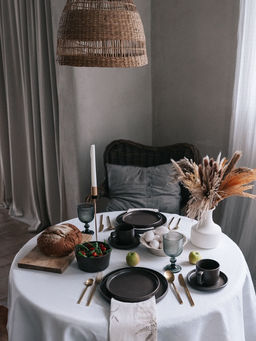 Набор салатников Доляна «Гранит», 4 шт., 800 мл, 14.5×7 см, керамика, коричневый