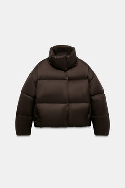 WATER-REPELLENT AND WINDPROOF DOWN JACKET WITH HOODIE - Zara фото 9