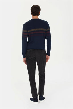 U. S. Polo Assn Мужские брюки из плотной ткани антрацитового цвета - U.s. polo assn фото 4