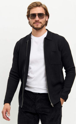 Кардиган F421-1567 black - Fine joyce фото 9