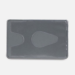 Цена за 10 шт. Обложка для проездного, пропуска, с тиснением, чёрная