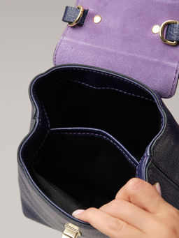 Сумка Deboro 30476 фиолетовый цветок