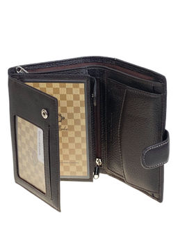 Кошелек-органайзер мужской из натуральной кожи, цвет коричневый - Greta фото 2