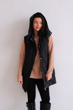 Martichelli Жилет стеганый чёрный  фото 3