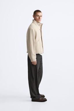 LINEN - COTTON BLEND JACKET - Zara фото 4