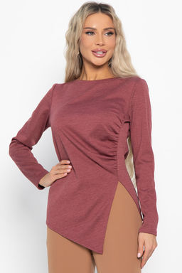 Блуза Тильда (бордовая) Б14995-50М