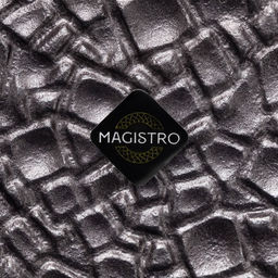 Тарелка стеклянная подстановочная Magistro Кринкл, d=33 см, цвет серый  фото 4