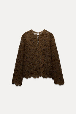 CROCHET TOP - Zara фото 6