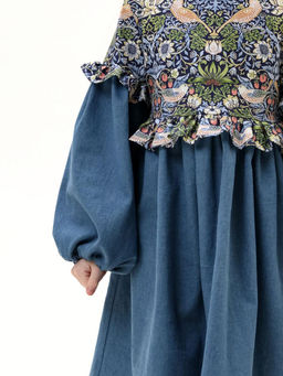 ДЛ26-6 платье для девочки ПТИЧКА