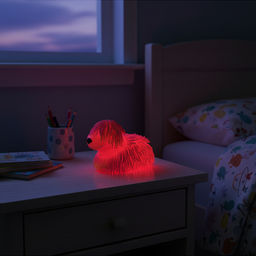 Игрушка-антистресс "Мохнатая собака"