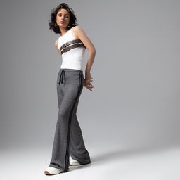 Брюки с лампасами, Смелый выход (серый) - Charutti фото 2