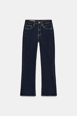 TRF CROPPED FLARE HIGH-WAIST JEANS - Zara фото 18