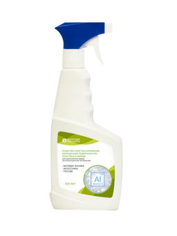 Очистка алюминия, окрашенных поверхностей, пластика и дерева распылитель 500 мл.