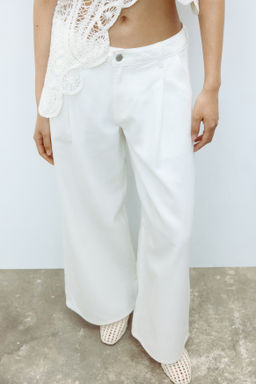 Wide Regular Waist Jeans - H&m фото 8