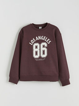 Los Angeles Bask?l? K?z ?ocuk Kal?n Sweatshirt