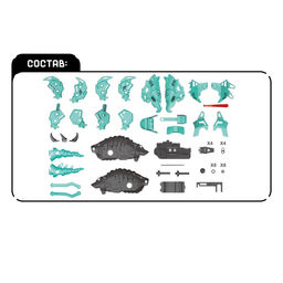 Электронный конструктор Трицератопс, 57 деталей, световые и звуковые эффекты - Эврики фото 9