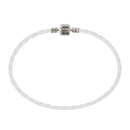Zlatka Браслет плетеный RBL-01 21 см 5 шт СК/Распродажа №03 белый