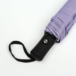 Зонт автоматический Однотонный, 3 сложения, 8 спиц, R = 48 см, цвет МИКС - Simaland фото 4