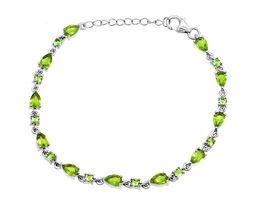 Браслет из серебра султанит, Орхис