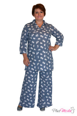 Туника Модель №459 размеры 44-80 - Plusmoda фото 5