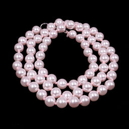 Бусы из жемчуга Майорка жемчужно-розового цвета 6мм