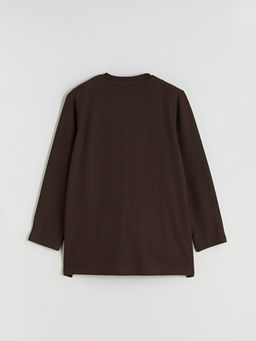Bisiklet Yaka Kad?n Sweatshirt Tunik