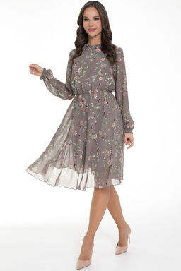 Платье Очарование шифона (латте)