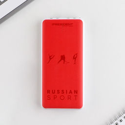 Зарядное устройство «Russian sport», 8000мА, модель PB-25, 14.5×6.9 см