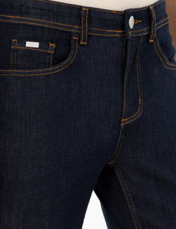 Джинсовые брюки узкого кроя темно-синего цвета - Cacharel фото 5