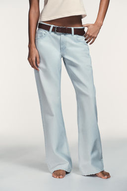 TRF MID-WAIST BAGGY JEANS - Zara фото 17