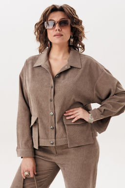 Жакет ANELLI 1528.1 кедровый орех