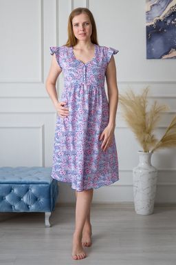 Ночная сорочка из кулирки Анита нежно-розовый - Амадэль фото 4