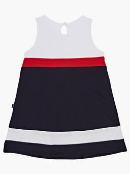 Платье для девочки UD 1809 син/белый - Mini maxi фото 4