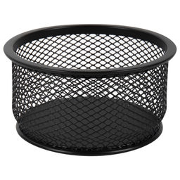 Подставка-стакан круглая металлическая Brauberg "Germaniun" 95*50мм (223120) черная