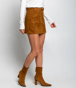 Юбка #КТ2862 (1), коричневый - Dommod фото 3