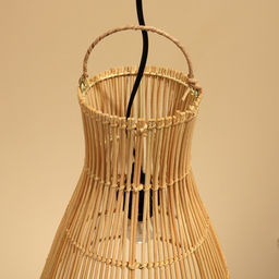 Светильник потолочный из ротанга «Ади», 1×120 Вт, Е27, 30×30×35 см