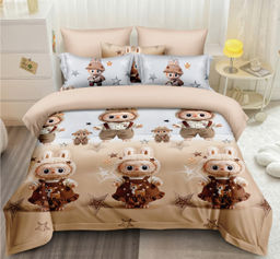 Постельное белье детское поплин на молнии - Мягкое Чудо 1,5 сп. (1 нав.70x70)