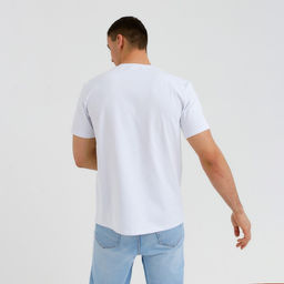 Футболка мужская MINAKU: Basic line MAN, размер 52, белая