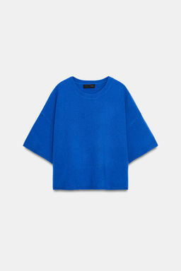 100% WOOL WIDE SLEEVE JUMPER - Zara фото 5