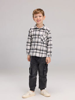 Ekose Erkek ?ocuk Oduncu G?mlek