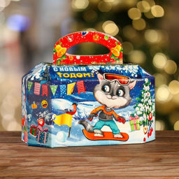 Цена за 5 шт. Подарочная коробка Подарки для котят, 16,5 х 29 х 17 см - Simaland фото 5