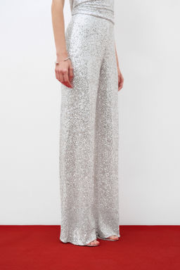 Брюки клеш из пайеток - Mollis фото 4