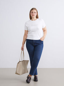 Mom Fit Kad?n Jean Pantolon