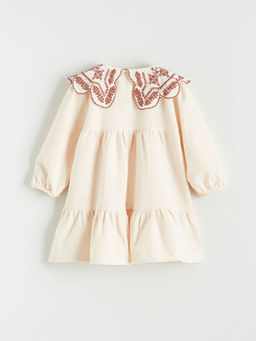 Bebe Yaka K?z Bebek Elbise