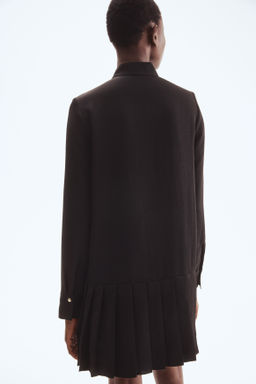 Vestido camisero con falda plisada - H&m фото 3