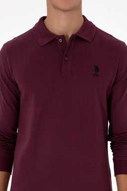 Erkek Bordo Basic Sweatshirt Sepette S_rpriz _ndirim - U.s. polo assn фото 6